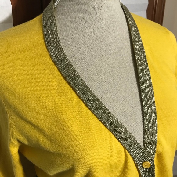 The Limited Gold Trim Cardigan - Picture 2 of 5